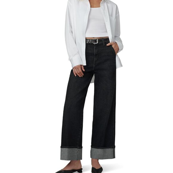 Joe's Jeans The Trixie High Rise Wide Leg Denim Trouser - Picture 1 of 4